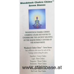 Woodstock Chakra Chimes 'Seven Stones'